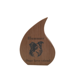 Alternative view of Mini Urn Memento "Oak"