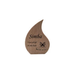 Alternative view of Keepsake urn Memento "Oak"