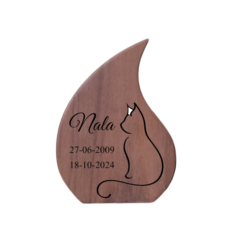 Alternative view of Keepsake urn Memento "Walnut"