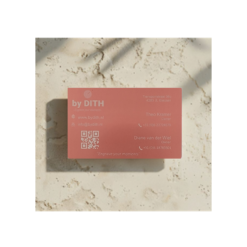 Visitekaarten Aluminium "Zalm"