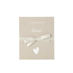 Alternative view of Memory book "Linum" Beige