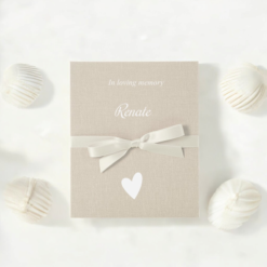 Memory book "Linum" Beige