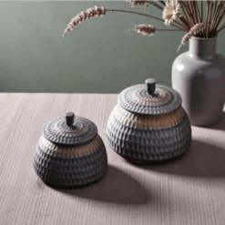 Mini urn Bronz Keramische urnen Sfeerfoto 1