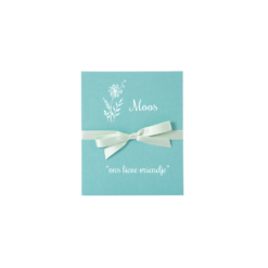 Alternative view of Memory book "Linum" Aqua